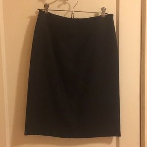J. Crew black wool No 2 pencil skirt, EUC